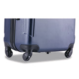 InUSA Luggage Pilot Hard Side Carry-On Suitcase, Four-Wheeled Spinner, 16.34 x 10.24 x 25.39, Blue (WLBIUPIL00MBLU) Each