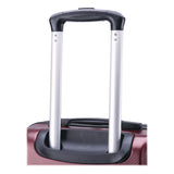 InUSA Luggage Pilot Hard Side Carry-On Suitcase, Four-Wheeled Spinner, 16.34 x 10.24 x 25.39, Wine (WLBIUPIL00MWIN) Each