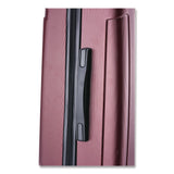 InUSA Luggage Pilot Hard Side Carry-On Suitcase, Four-Wheeled Spinner, 16.34 x 10.24 x 25.39, Wine (WLBIUPIL00MWIN) Each