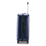 InUSA Luggage Pilot Hard Side Carry-On Suitcase, Four-Wheeled Spinner, 14.37 x 8.86 x 21.46, Blue (WLBIUPIL00SBLU) Each