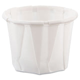 SOLO® Paper Portion Cups, 0.75 oz, White, 250/Bag, 20 Bags/Carton (SCC075) Case of 5000