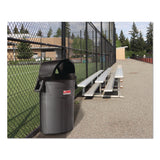 Suncast Commercial® Dome Top Lid, 25" Diameter, Black, (SUADTTCU44) Each
