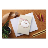Denik Smoko Lil B Dumpling Layflat Notebook, 1 Subject, Medium/College Rule, Tan/White/Pink Cover, (72) 8 x 5 Sheets (DNKLFC1887L) Each