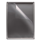 Excello Global Products® Poster Holder, Aluminum, 18 x 24, Silver (EXOEGPSF1824S) Each