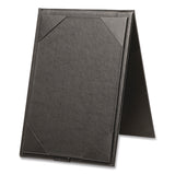 Excello Global Products® Table-Top Menu Holder, For 5 x 7 Menus, 5.6 x 7.6 Holder, Black (EXOSPLSMENU5X7A) Each