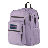 JanSport® Big student Backpack, For devices Up to 14.9", 13 x 10 x 17.5, Lilac (JSCJS0A47JK5M9) Each