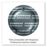 Nespresso® Professional Starbucks Espresso Nespresso Pods, 50/Box (NEO290684) Box of 50