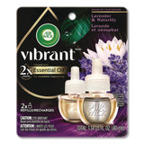 Air Wick® Scented Oil Refill, Lavender and Waterlily, 0.67 oz, 2/Pack (RAC6233803076) Pack of 2