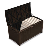 Suncast® Large Deck Box, 13.23 cu ft, 50" x 25.5" x 25.5", Java (SUADBW9200) Each