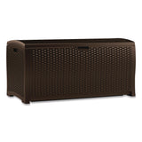 Suncast® Large Deck Box, 13.23 cu ft, 50" x 25.5" x 25.5", Java (SUADBW9200) Each