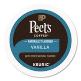 Peet's Vanilla K-Cups, 0.33 oz K-Cup, 22/Box (GMT2708) Box of 22