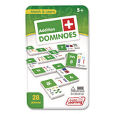 Junior Learning Inc® Addition Dominoes, Ages 5 to 10 (JRL481) Each