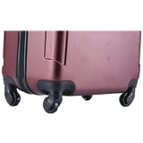 InUSA Luggage Pilot Hard Side Carry-On Suitcase, Four-Wheeled Spinner, 14.37 x 8.86 x 21.46, Wine (WLBIUPIL00SWIN) Each