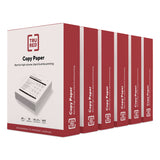 TRU RED™ Copy Paper, 92 Bright, 20 lb Bond Weight, 8.5 x 11, 600 Sheets/Ream, 6 Reams/Carton (TUDTR62091) Case of 6