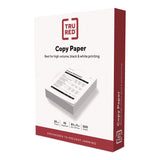 TRU RED™ Copy Paper, 92 Bright, 20 lb Bond Weight, 8.5 x 11, 600 Sheets/Ream, 6 Reams/Carton (TUDTR62091) Case of 6