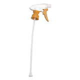 Impact® Chemical Resistant Trigger Sprayer, 9.88" Tube, Fits 32 oz Bottles, Yellow/White (IMP60192491EA) Each