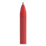 TRU RED Gripped Ballpoint Pen, Stick, Medium 1 mm, Red Ink, Red Barrel, Dozen (TUD24328151) 1 Dozen