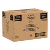 Dart® Compostable Molded Fiber Hinged Trays, ProPlanet Seal, 6.12 x 5.87 x 3.1, Natural, 500/Carton (DCC60FBRHT1) Case of 500