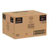Dart® Compostable Molded Fiber Hinged Trays, ProPlanet Seal, 6.41 x 9.22 x 3, Natural, 200/Carton (DCC206FBRHT1) Case of 200