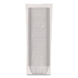 Dart® Square Plastic Bowls, 12 oz, 8.5 x 8.5 x 2.64, Clear, Plastic, 63 Bowls/Sleeve, 8 Sleeves/Carton (DCCC12SB) Case of 504