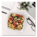 Dart® Square Plastic Bowls, 12 oz, 8.5 x 8.5 x 2.64, Clear, Plastic, 63 Bowls/Sleeve, 8 Sleeves/Carton (DCCC12SB) Case of 504