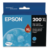 Epson® T200XL220S (200XL) DURABrite Ultra High-Yield Ink, Cyan (EPST200XL220S) Each