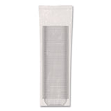 Dart® Square Plastic Bowls, 8 oz, 8.5 x 8.5 x 1.51, Clear, Plastic, 63 Bowls/Sleeve, 8 Sleeves/Carton (DCCC8SB) Case of 504
