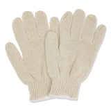 HOSPECO® ProWorks String Knit Glove, Reversible, Large, Natural, 12 Pairs (HOSGWSKNL) 1 Dozen