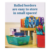 Carson-Dellosa Education Rolled Scalloped Border, 2.25" x 65 ft, Navy (CDP108469) Each