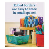 Carson-Dellosa Education Rolled Scalloped Border, 2.25" x 65 ft, Black (CDP108472) Each