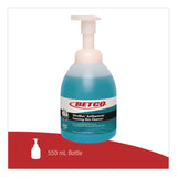 Betco® UltraBlue Antibacterial Foaming Skin Cleanser, Fragrance Free, 500 mL Bottle, 12/Carton (BET759E900) Case of 12