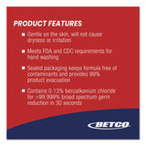 Betco® UltraBlue Antibacterial Foaming Skin Cleanser, Fragrance Free, 500 mL Bottle, 12/Carton (BET759E900) Case of 12