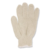 HOSPECO® ProWorks String Knit Glove, Reversible, Large, Natural, 12 Pairs (HOSGWSKNL) 1 Dozen