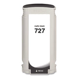 Innovera® Compatible Matte Black Ink, Replacement for 727 (B3P22A), 130 mL (CTGWH727MB) Each