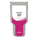 Innovera® Compatible Magenta High-Yield Ink, Replacement for 727XL (F9J77A), 300 mL (CTGWH727XLM) Each