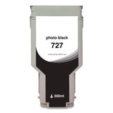 Innovera® Compatible Photo Black High-Yield Ink, Replacement for 727XL (F9J79A), 300 mL (CTGWH727XLPB) Each