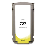 Innovera® Compatible Yellow Ink, Replacement for 727 (B3P21A), 130 mL (CTGWH727Y) Each