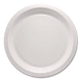 Solo Compostable Paper Dinnerware, ProPlanet Seal, Plate, 10" dia, White, 500/Carton (SCCHP10W) Case of 500