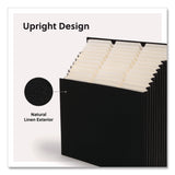 Smead Stadium File, 10.5" Expansion, 12 Sections, 1/3-Cut Tabs, Letter Size, Charcoal (SMD70227) Each