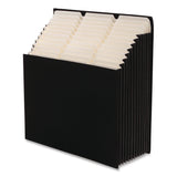 Smead Stadium File, 10.5" Expansion, 12 Sections, 1/3-Cut Tabs, Letter Size, Charcoal (SMD70227) Each