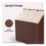 Smead Stadium File, 10.5" Expansion, 12 Sections, 1/3-Cut Tabs, Letter Size, Saddle (SMD70228) Each