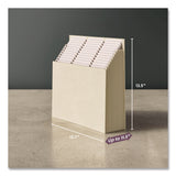 Smead Stadium File, 10.5" Expansion, 12 Sections, 1/3-Cut Tabs, Letter Size, Beige (SMD70226) Each