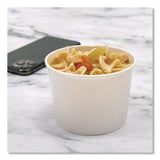 Solo Double Poly Paper Food Containers, 10 oz, 3.8 dia x 2.7" h, White, Paper,1,000/Carton (SCCVN61002050) Case of 1000