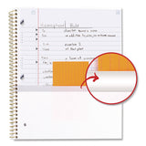 Five Star® Brushy Moves Pastel Waves Design Notebook w/ Study App, 1-Subject, Wide/Legal Rule, Assorted Cover Color, (80)11 x 8.5 Sheets (MEA930060F) Each