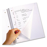 Five Star® Brushy Moves Pastel Waves Design Notebook w/ Study App, 1-Subject, Wide/Legal Rule, Assorted Cover Color, (80)11 x 8.5 Sheets (MEA930060F) Each