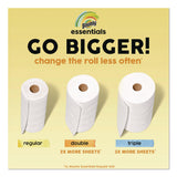 Bounty Essentials Select-A-Size Kitchen Roll Paper Towels, 2-Ply, 108 Sheets/Roll, 24 Rolls/Carton (PGC16540) Case of 24