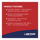 Betco® Symplicity Laundry Detergent, Fragrance-Free, 5 gal Pail (BET4987800) Each