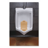 Boardwalk® Vertical Urinal Screen, Summer Sunshine Scent, Yellow, 5.22 oz, 6/Carton (BWKVERUSYL) Case of 6
