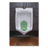 Boardwalk® Vertical Urinal Screen, Cucumber Melon Scent, Green, 5.22 oz, 6/Carton (BWKVERUSGR) Case of 6