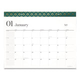 Cambridge® WorkStyle Monthly Desk Pad Calendar, 21.75 x 17, White Sheets, Teal Headband/Clear Corners, 12-Month (Jan-Dec): 2026 (AAG1606704) Each